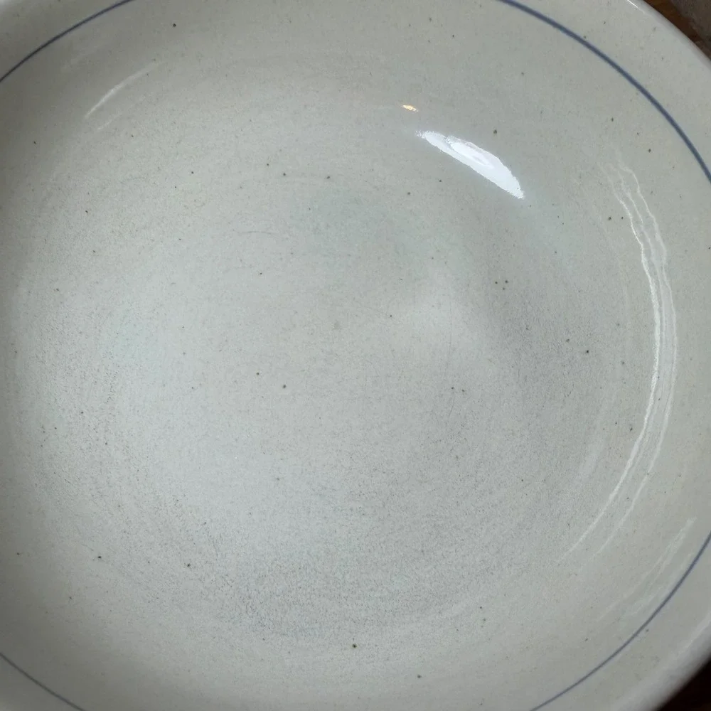 Vintage Otagiri Petite Rose Japan Stoneware Bowl & Lidded Crock Set Hand Crafted